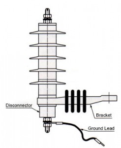 lightning arrester connection